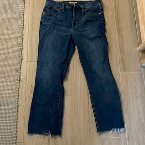 Worn madewell bootcut jeans